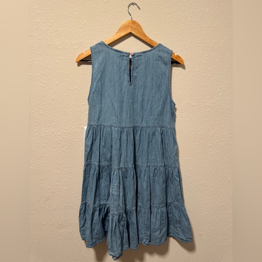 Tommy Hilfiger tencel sleeveless tiered dress - Picture 2 of 4